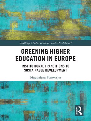 cover image of Greening Higher Education in Europe